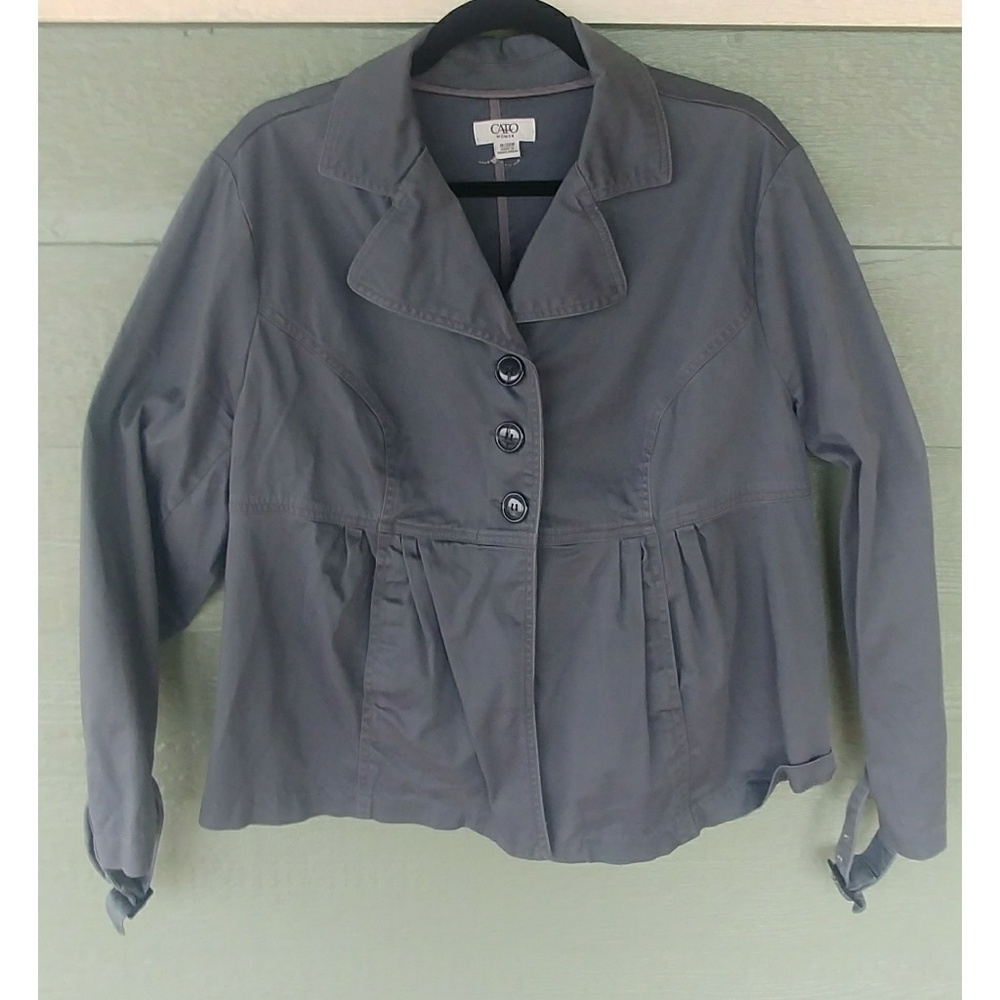 Cato Poet's Pea Coat/Jacket